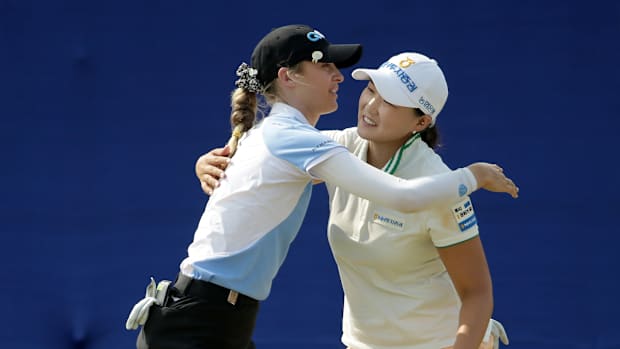 2020 ANA Inspiration final round Jessica Korda and Mirim Lee